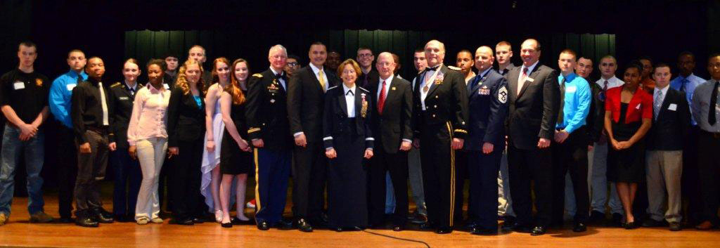 Console Enlistees honored at the 2013 Our Community Salutes Ceremony