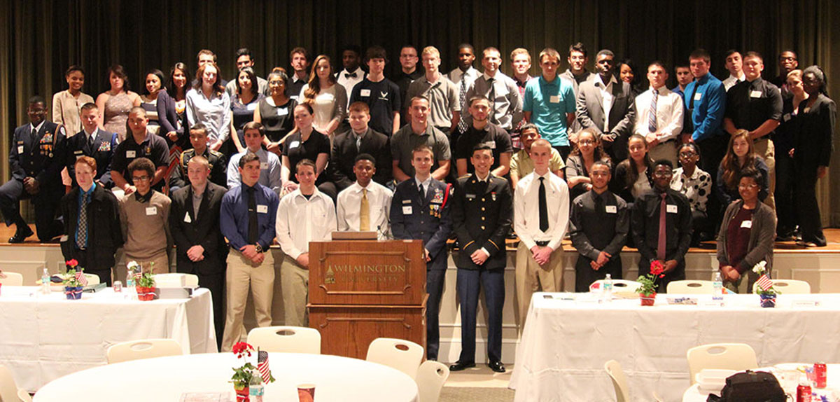 Enlistees honored at the 2016 Our Community Salutes Ceremony