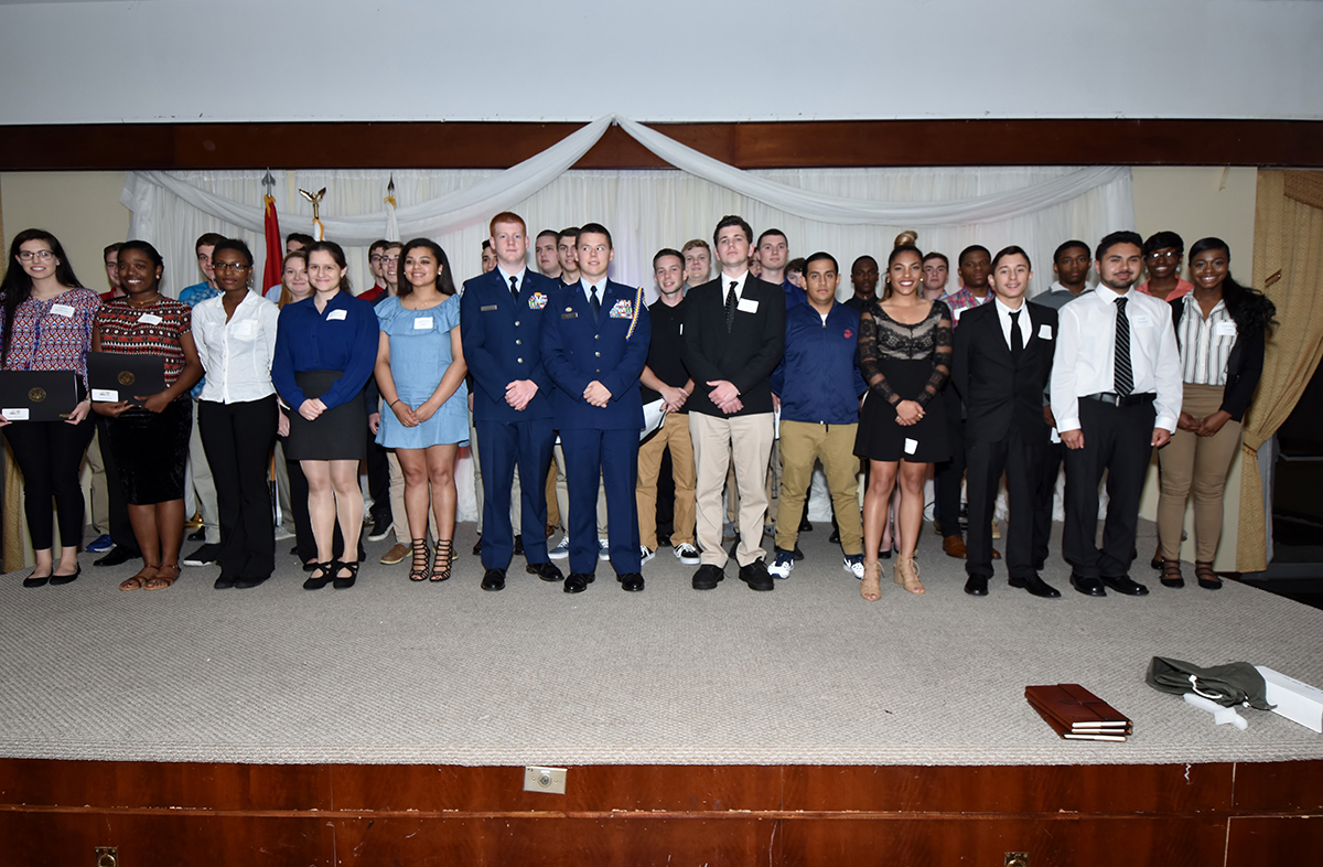 Enlistees honored at the 2017 Our Community Salutes Ceremony