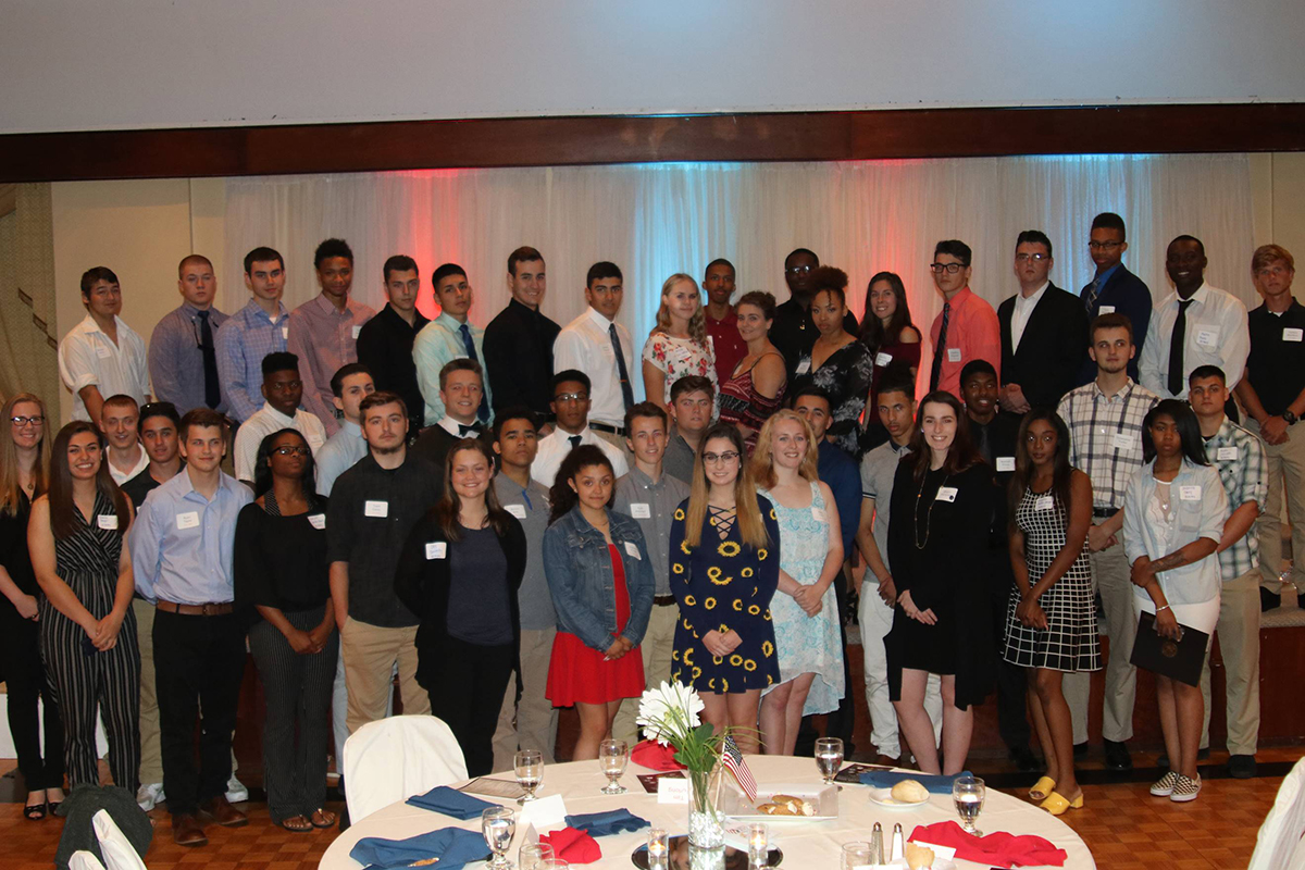 Enlistees honored at the 2018 Our Community Salutes Ceremony